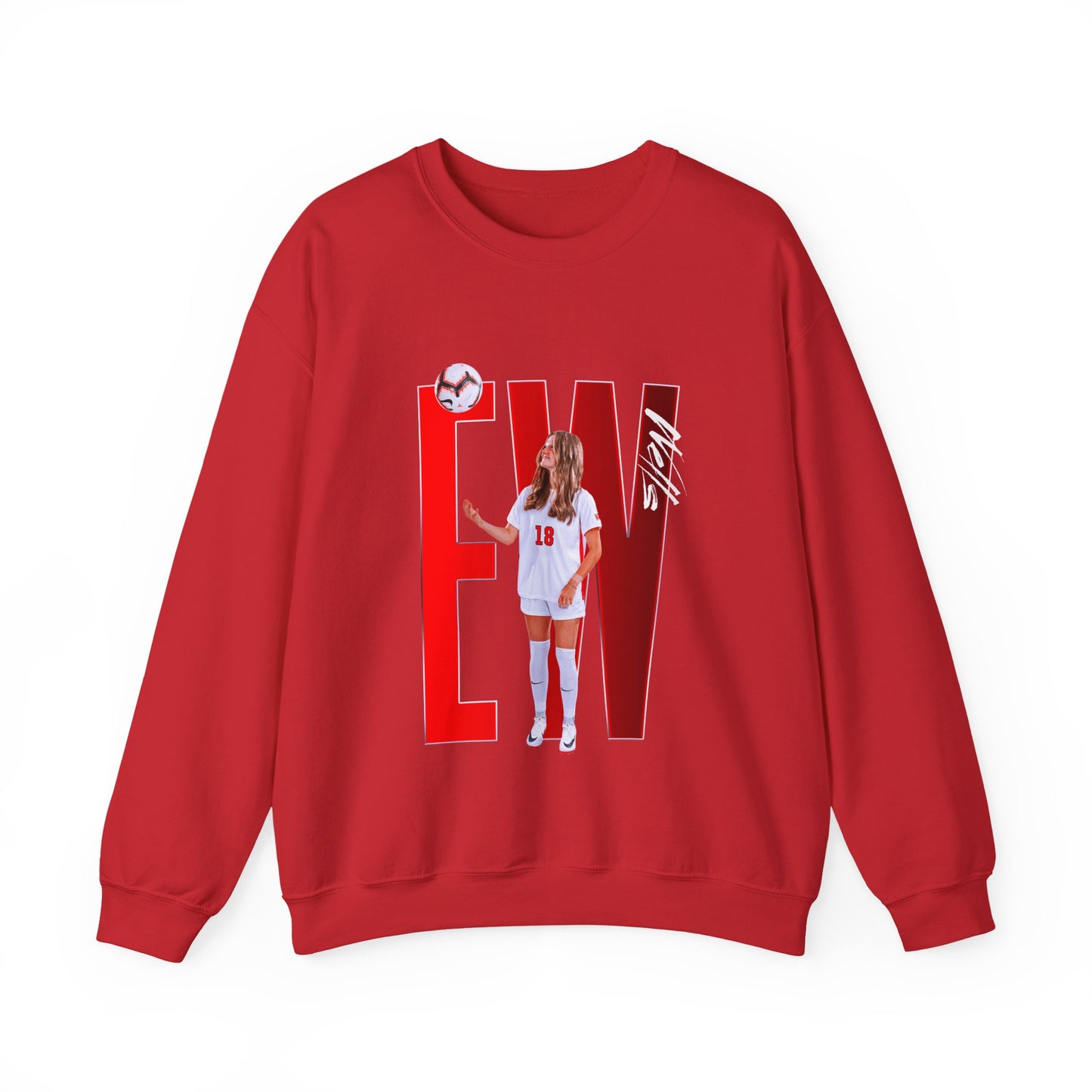 Erika Wells Player Icon Initals Crewneck Sweatshirt