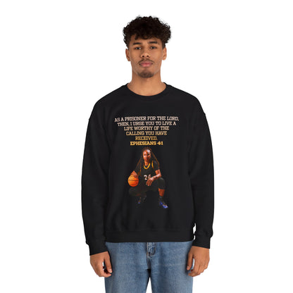Daisia Mitchell Athlete Quote Crewneck Sweatshirt