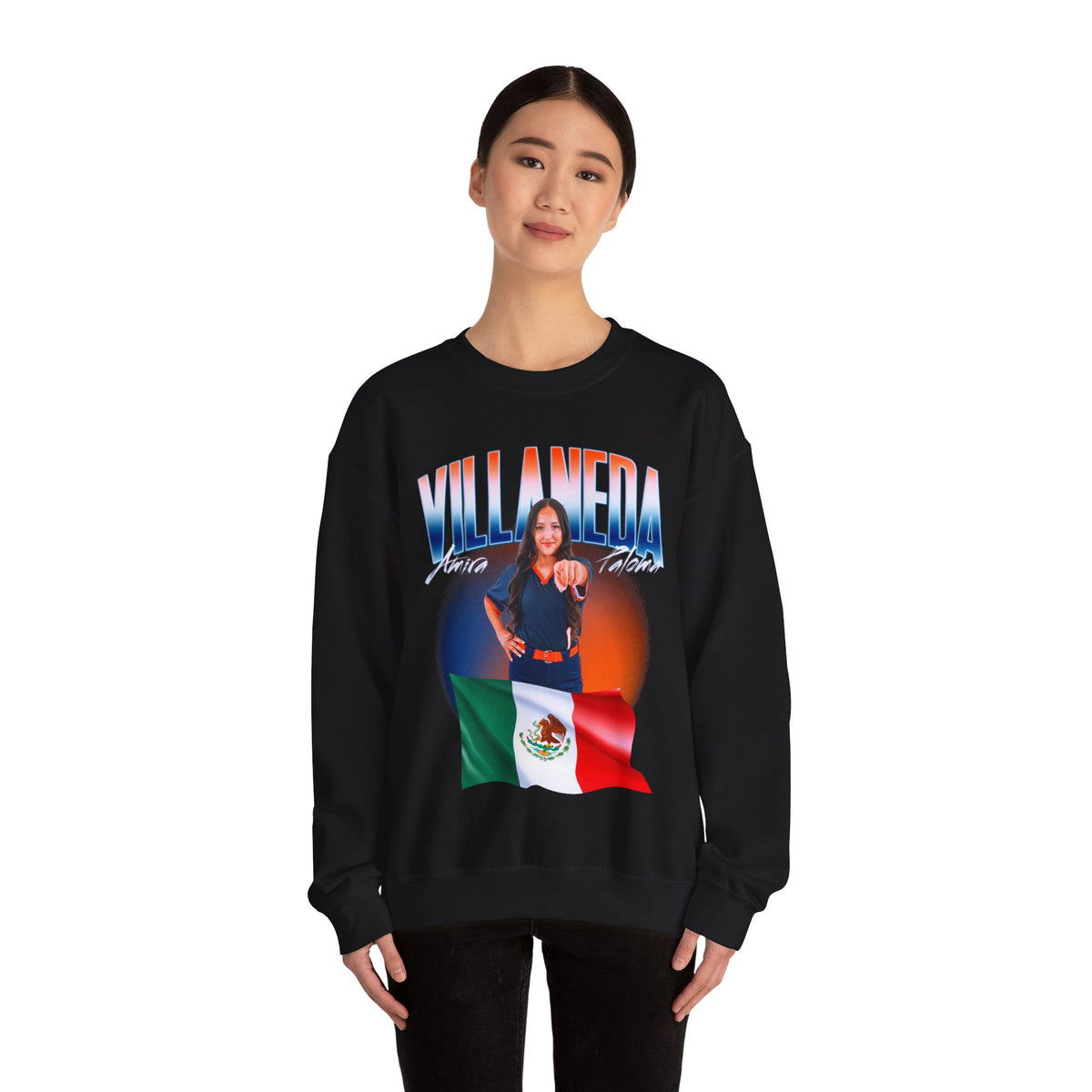 Amira Paloma Villaneda Athlete Glory Crewneck Sweatshirt