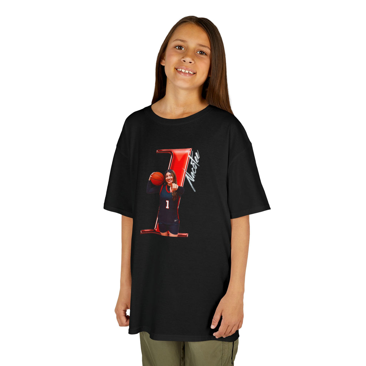 Keira Nacotee Player Icon Number Kids Tee