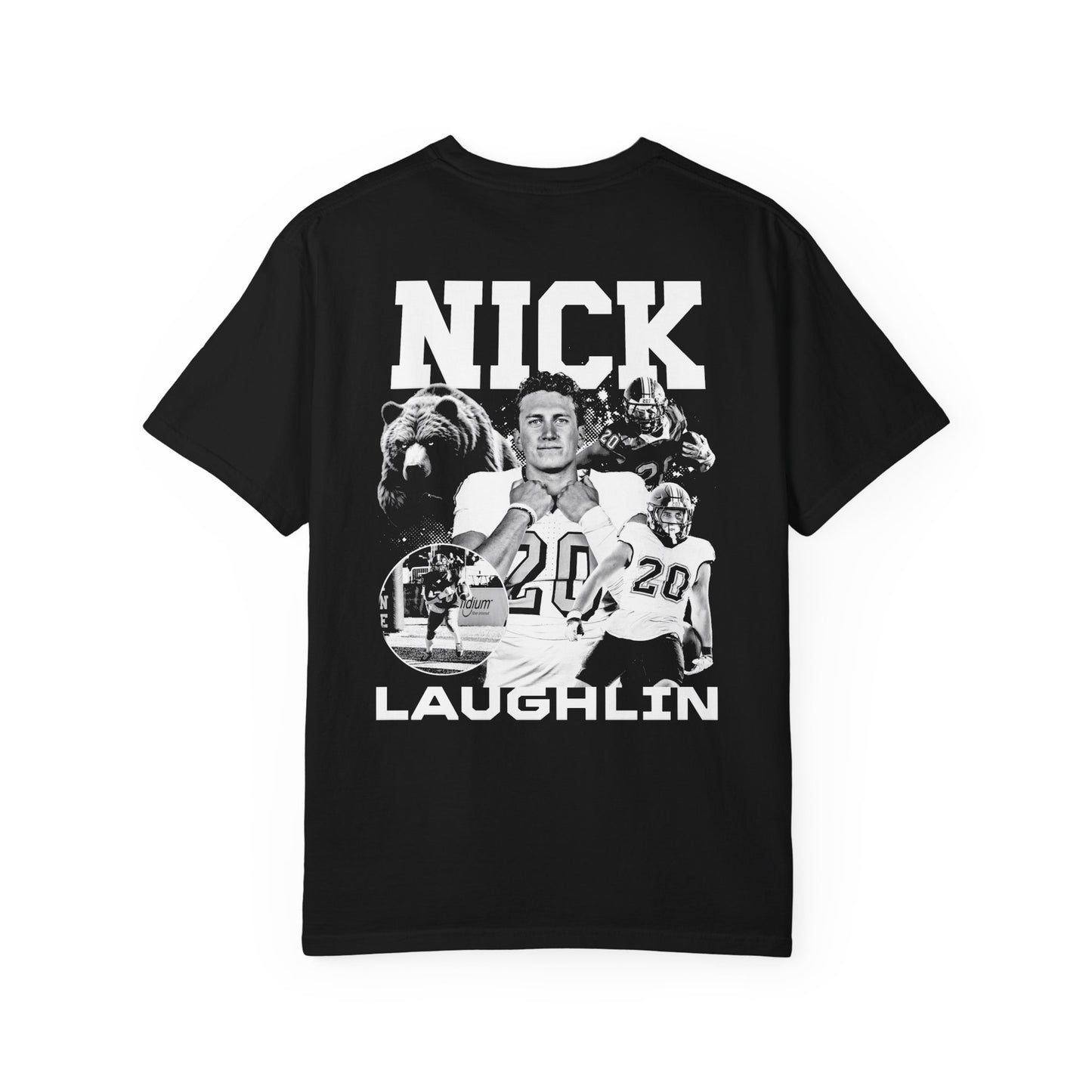 Nick Laughlin Vintage Blackout Premium Tee