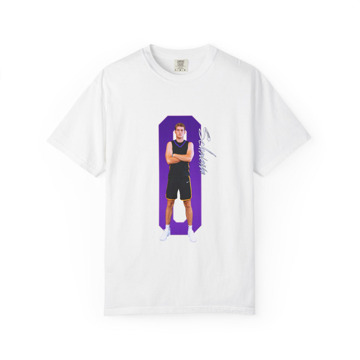Carson Schweim Player Icon Number Premium Tee