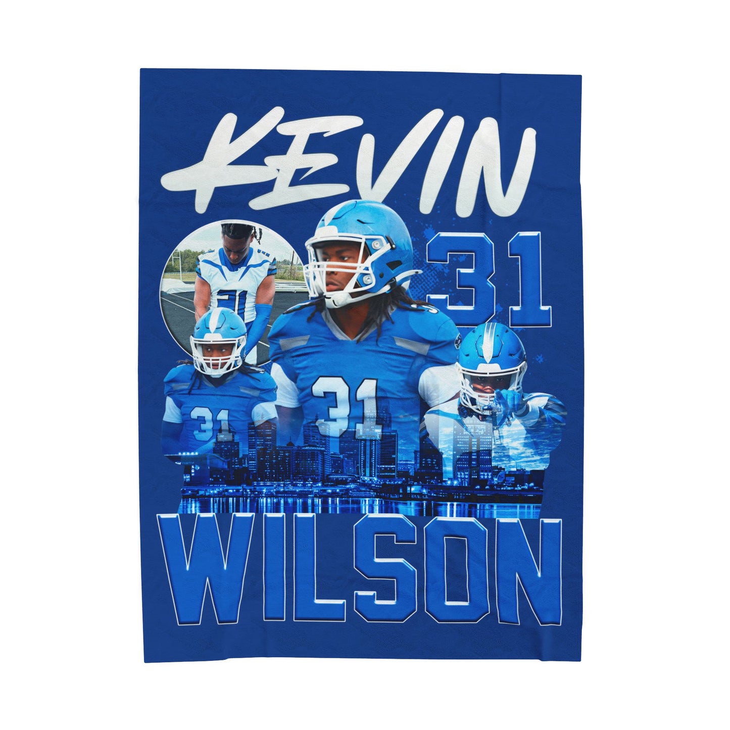 Kevin Wilson 60"-80" Plush Blanket