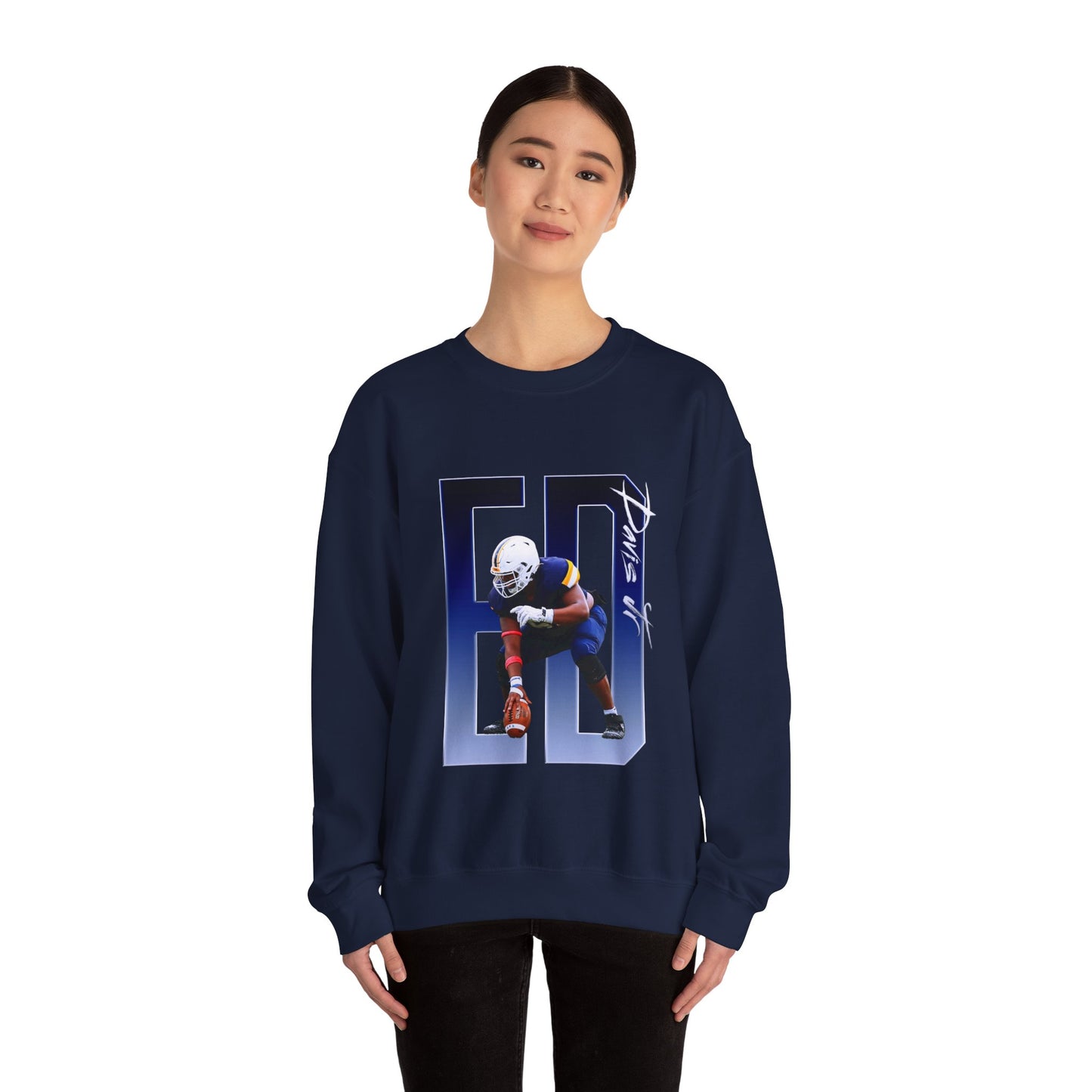 Erick Davis Jr. Player Icon Initials Crewneck Sweatshirt