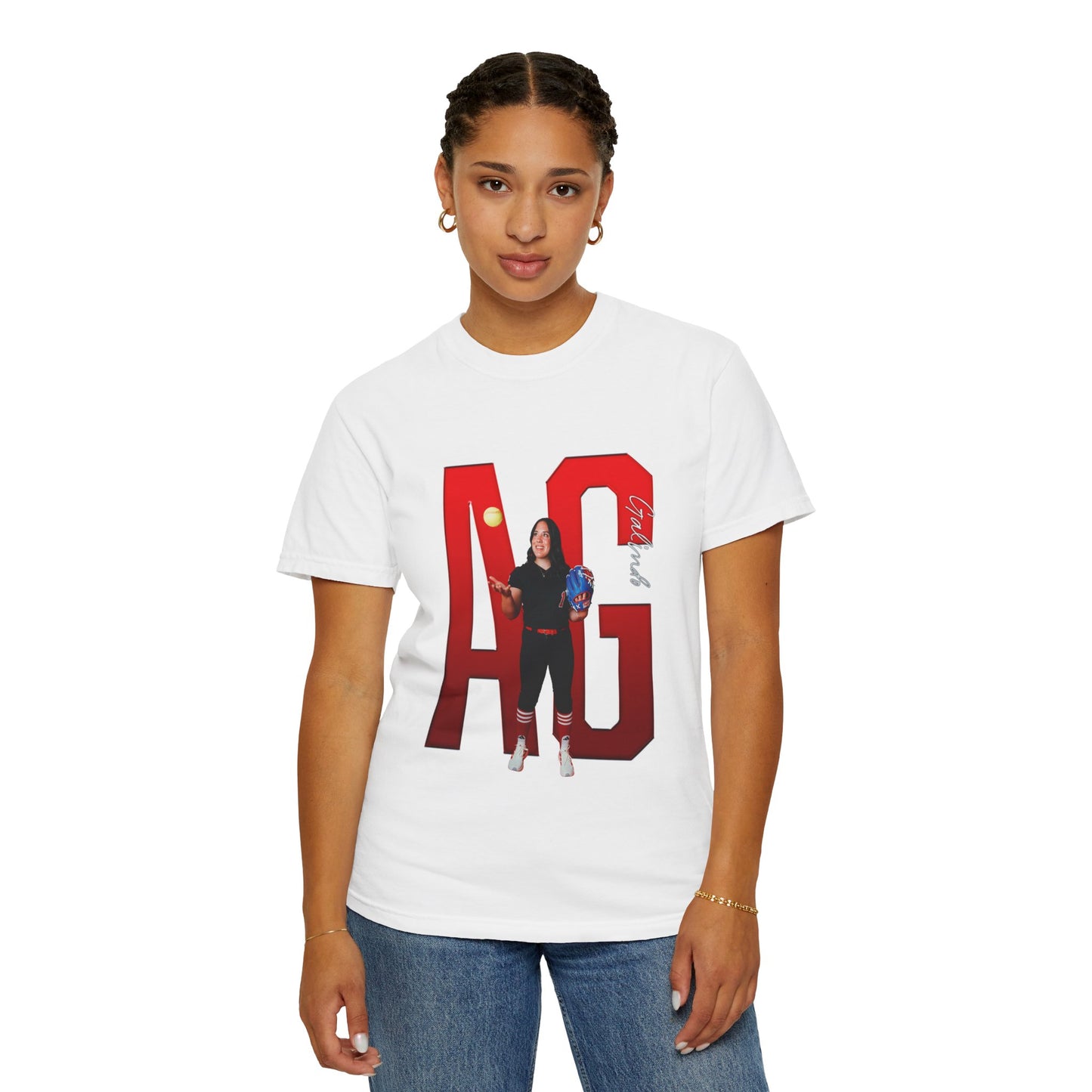 Alyssa Galindo Player Icon Initals Premium Tee