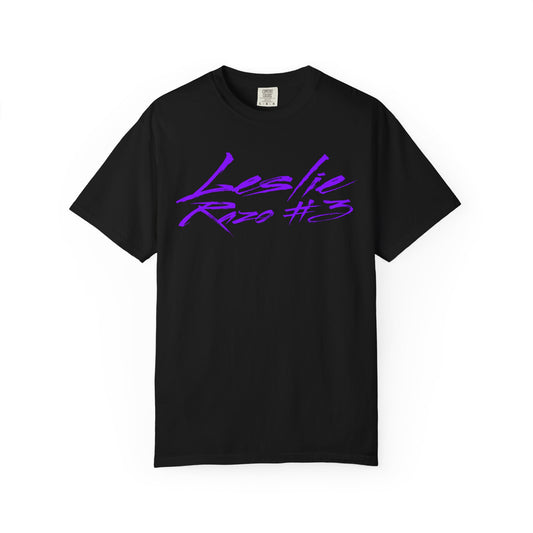 Leslie Razo Cursive Name & Number Premium Tee