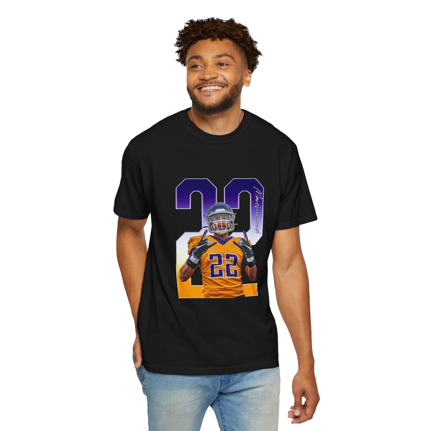 Josh Marcinkevich Player Icon Number Premium Tee