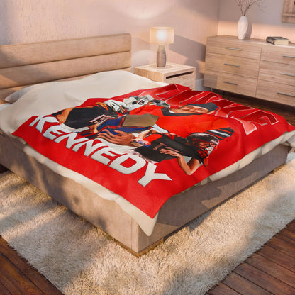 Luke Kennedy 60"-80" Plush Blanket