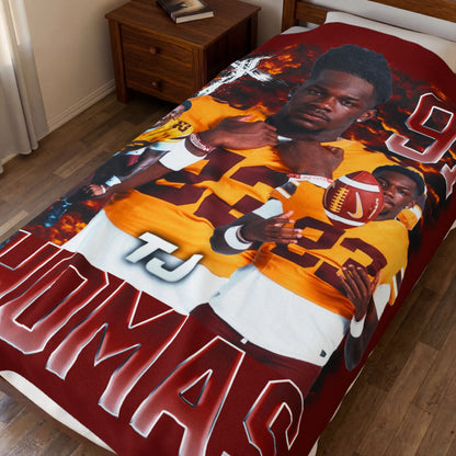 TJ Thomas 60"-80" Plush Blanket