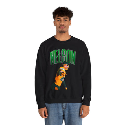 Noah Nelson Curved Combo Colored Crewneck Sweatshirt