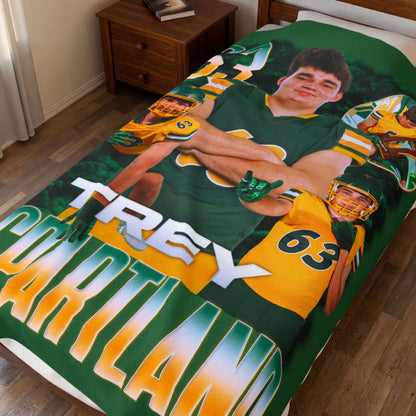 Trey McPartland 60"-80" Plush Blanket
