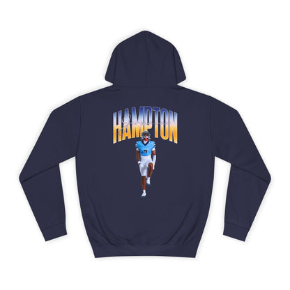 Jermaine Hampton Curved Combo Colored Premium Hoodie