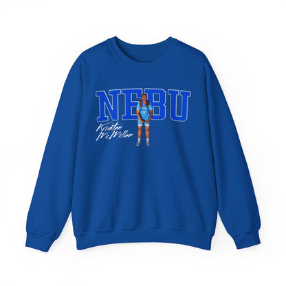 Kristen McMillan Big Initials Crewneck Sweatshirt