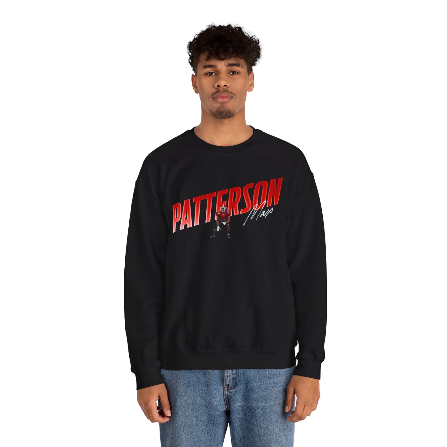 Max Patterson Cursive Combo Crewneck Sweatshirt