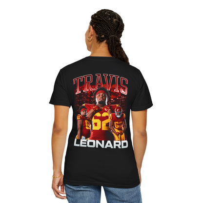 Travis Leonard Logo Front & Back Premium Tee