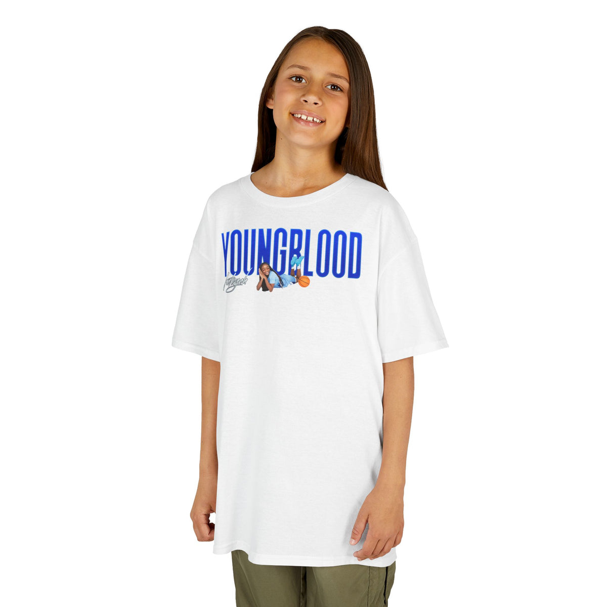 Aaliyah Youngblood Big Last Name Kids Tee