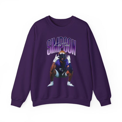 Kei'Trone Simpson Big Last Name Crewneck Sweatshirt