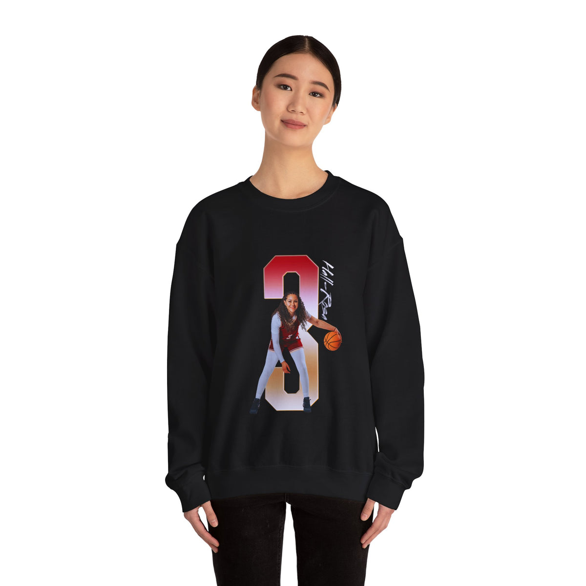 Natalia Hall-Rosa Player Icon Number Crewneck Sweatshirt