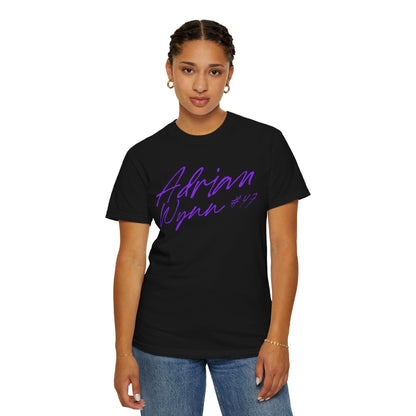 Adrian Wynn Cursive Name & Number Premium Tee