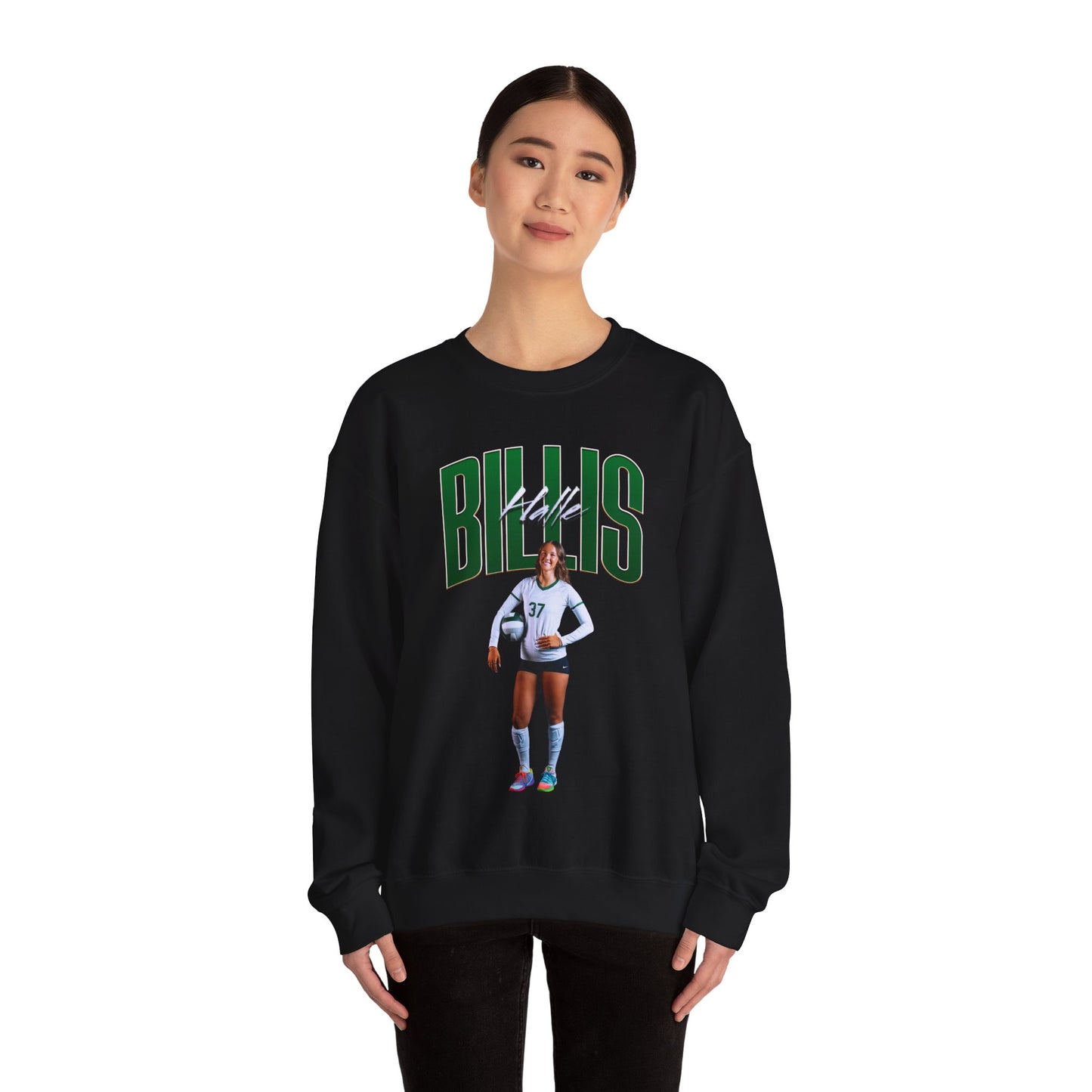 Halle Bills Athlete Glory Crewneck Sweatshirt