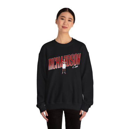 Cam Richardson Cursive Combo Crewneck Sweatshirt
