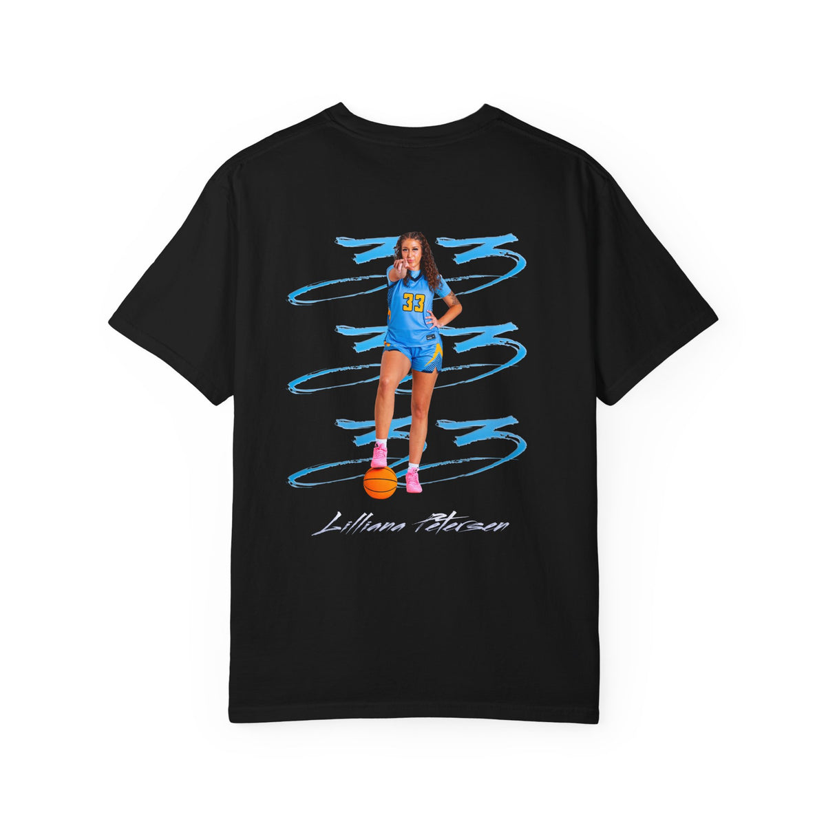 Lilliana Petersen Logo Front & Back Premium Tee