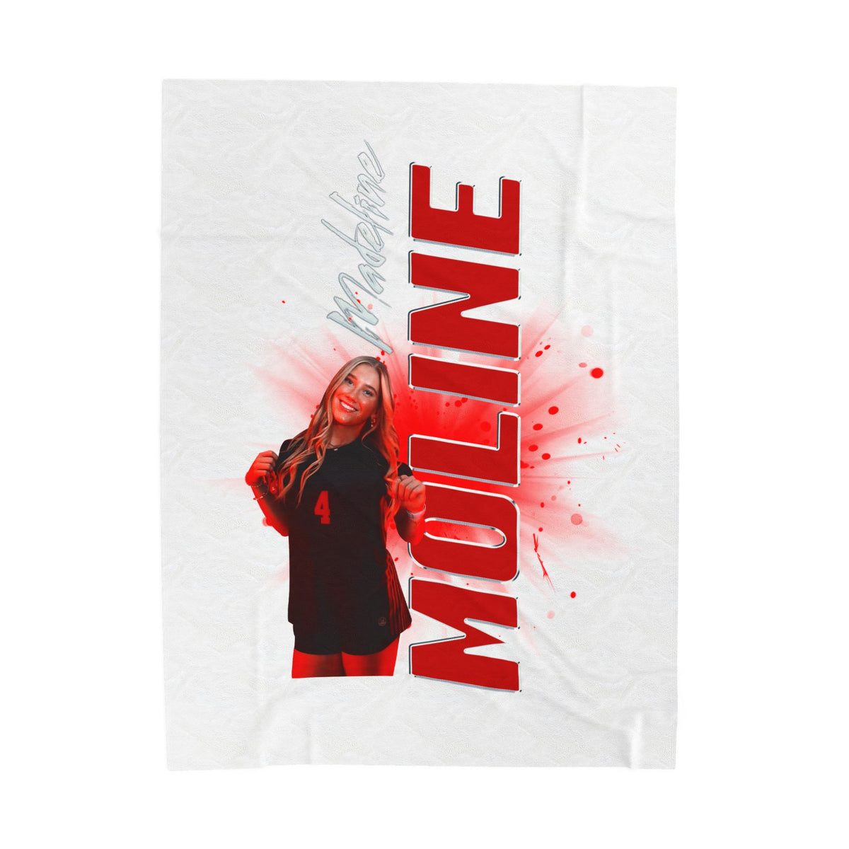 Madeline Moline 60"-80" Plush Blanket