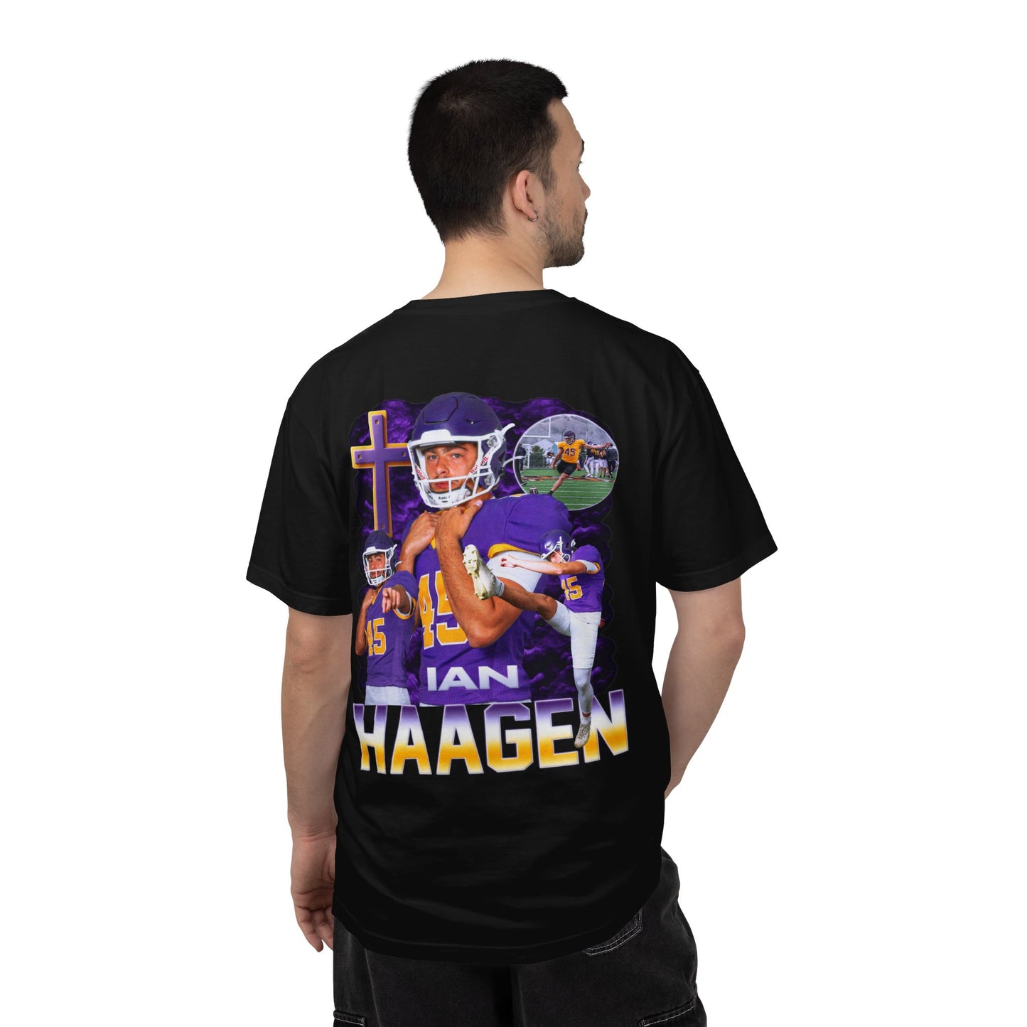 Ian Haagen Logo Front & Back Premium Tee