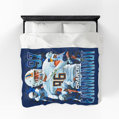 Charlie Earnhardt 60"-80" Plush Blanket