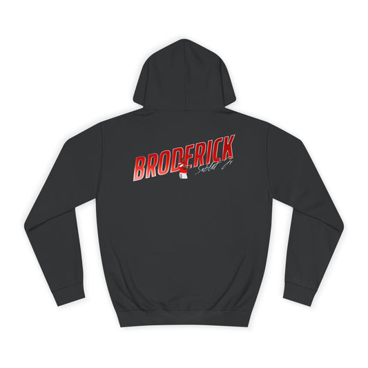 Broderick Sublet Jr. Cursive Combo Premium Hoodie