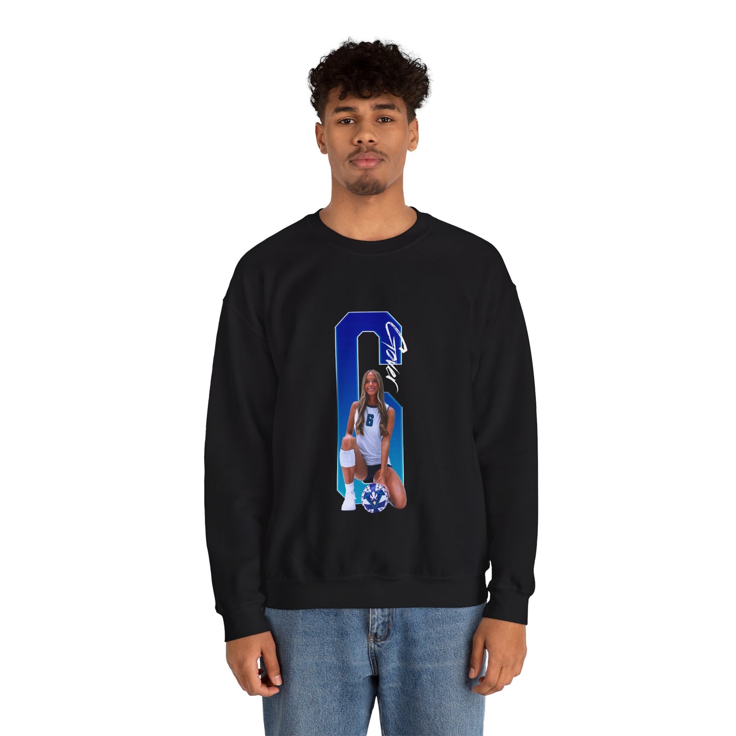 Lily Goyer Player Icon Number Crewneck Sweatshirt