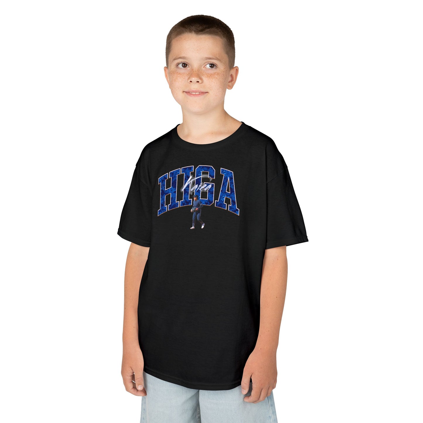 Kaiea Higa Big Last Name Kids Tee