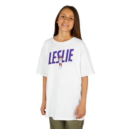 Leslie Razo Cursive Combo Colored Kids Tee