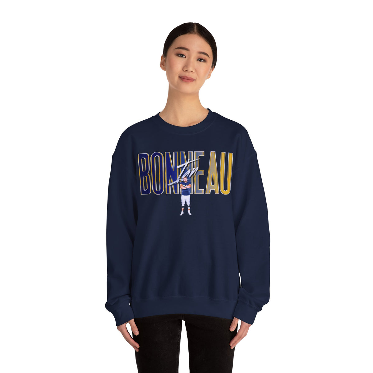 Ian Bonneau Big Last Name Crewneck Sweatshirt