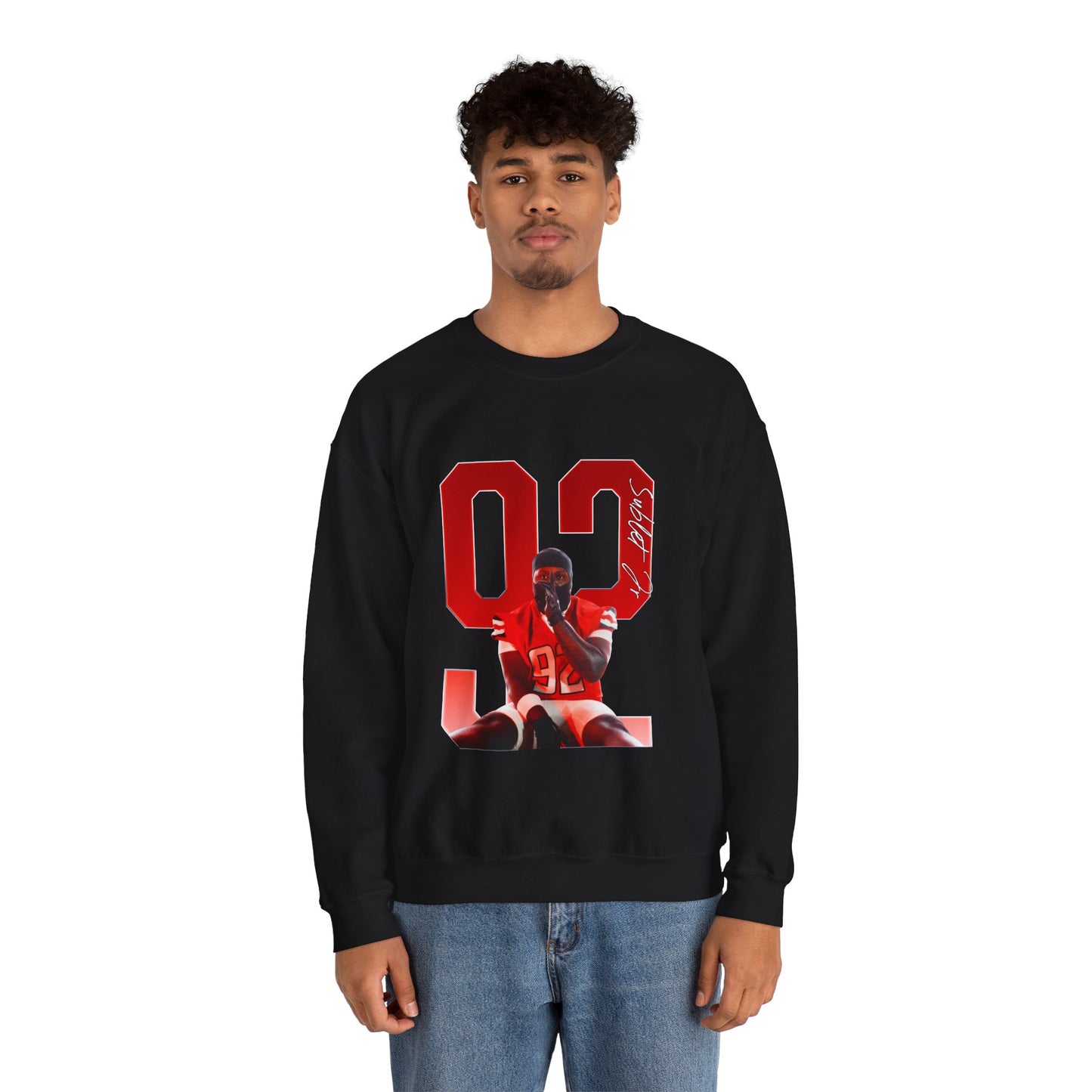 Broderick Sublet Jr. Player Icon Number Crewneck Sweatshirt