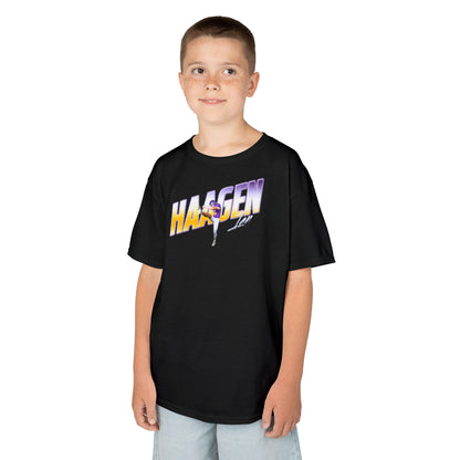 Ian Haagen Cursive Combo Colored Kids Tee