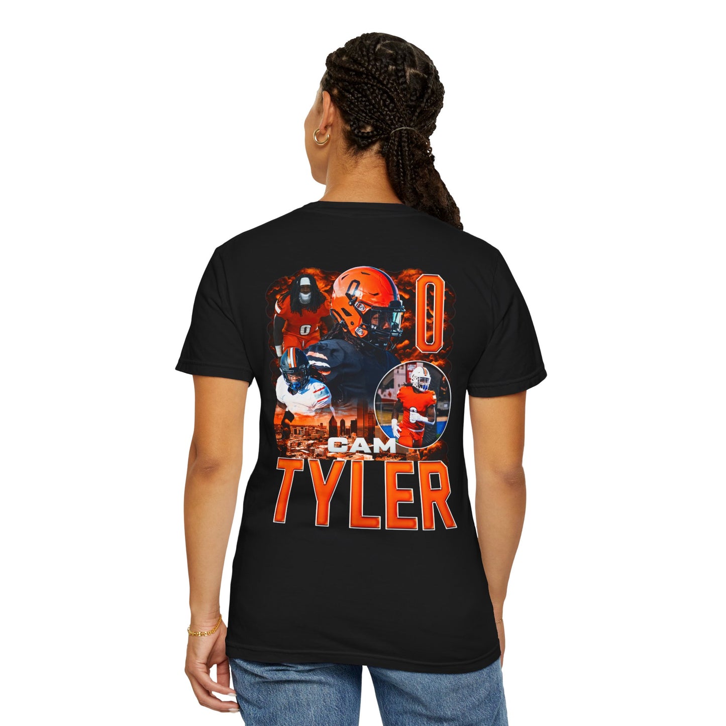 Cam Tyler Logo Front & Back Premium Tee