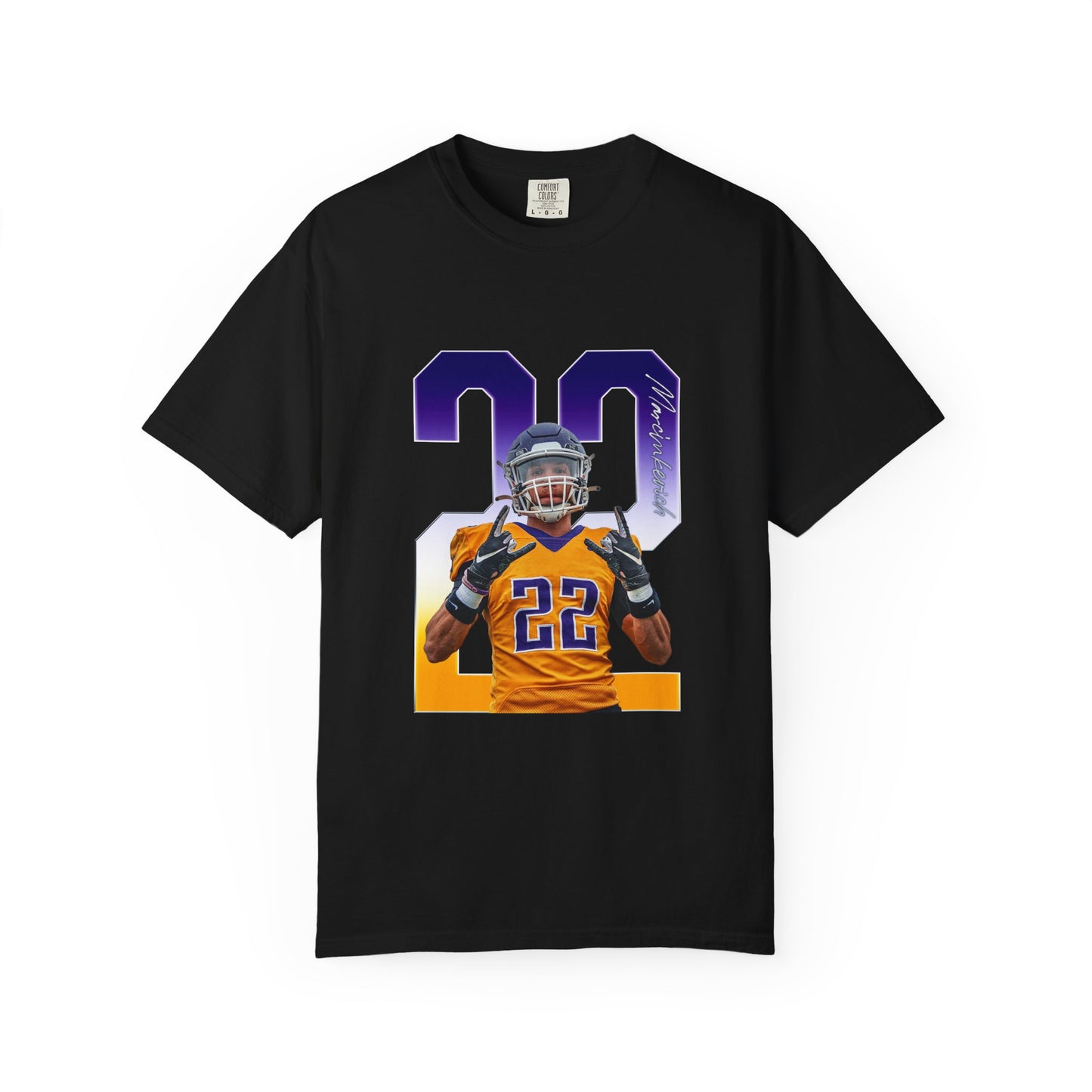 Josh Marcinkevich Player Icon Number Premium Tee