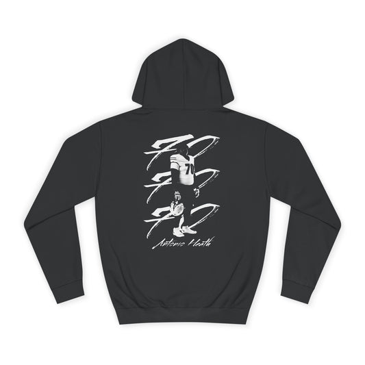 Antonio Heath Vintage Blackout Premium Hoodie