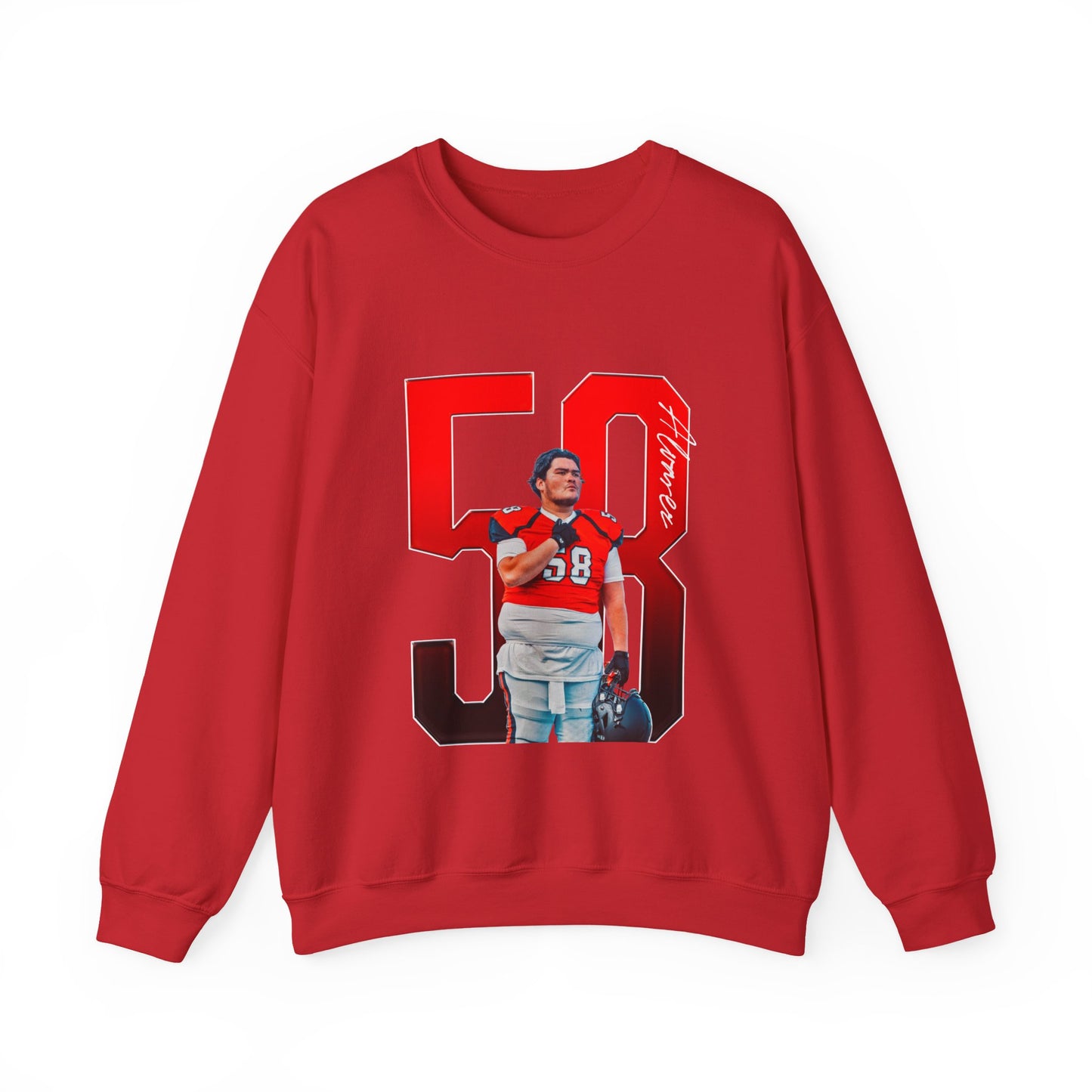 Lenard Alvarez Player Icon Number Crewneck Sweatshirt