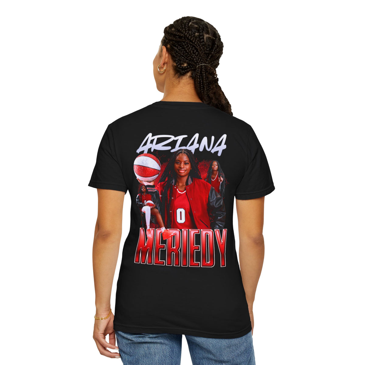 Ariana Meriedy Logo Front & Back Premium Tee