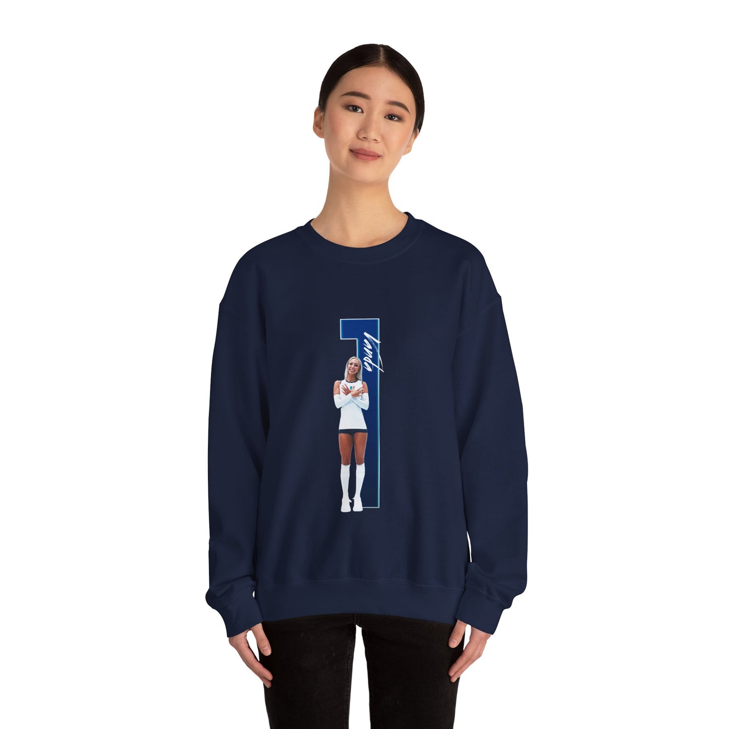 Sam Vanda Player Icon Number Crewneck Sweatshirt