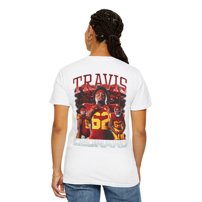 Travis Leonard Logo Front & Back Premium Tee