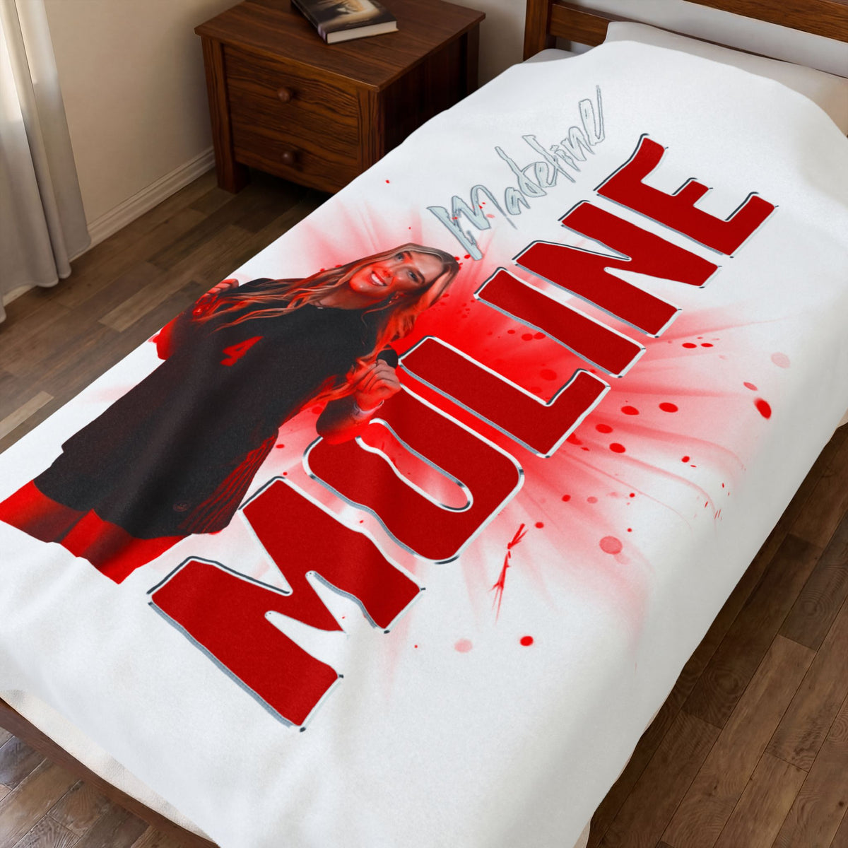 Madeline Moline 60"-80" Plush Blanket