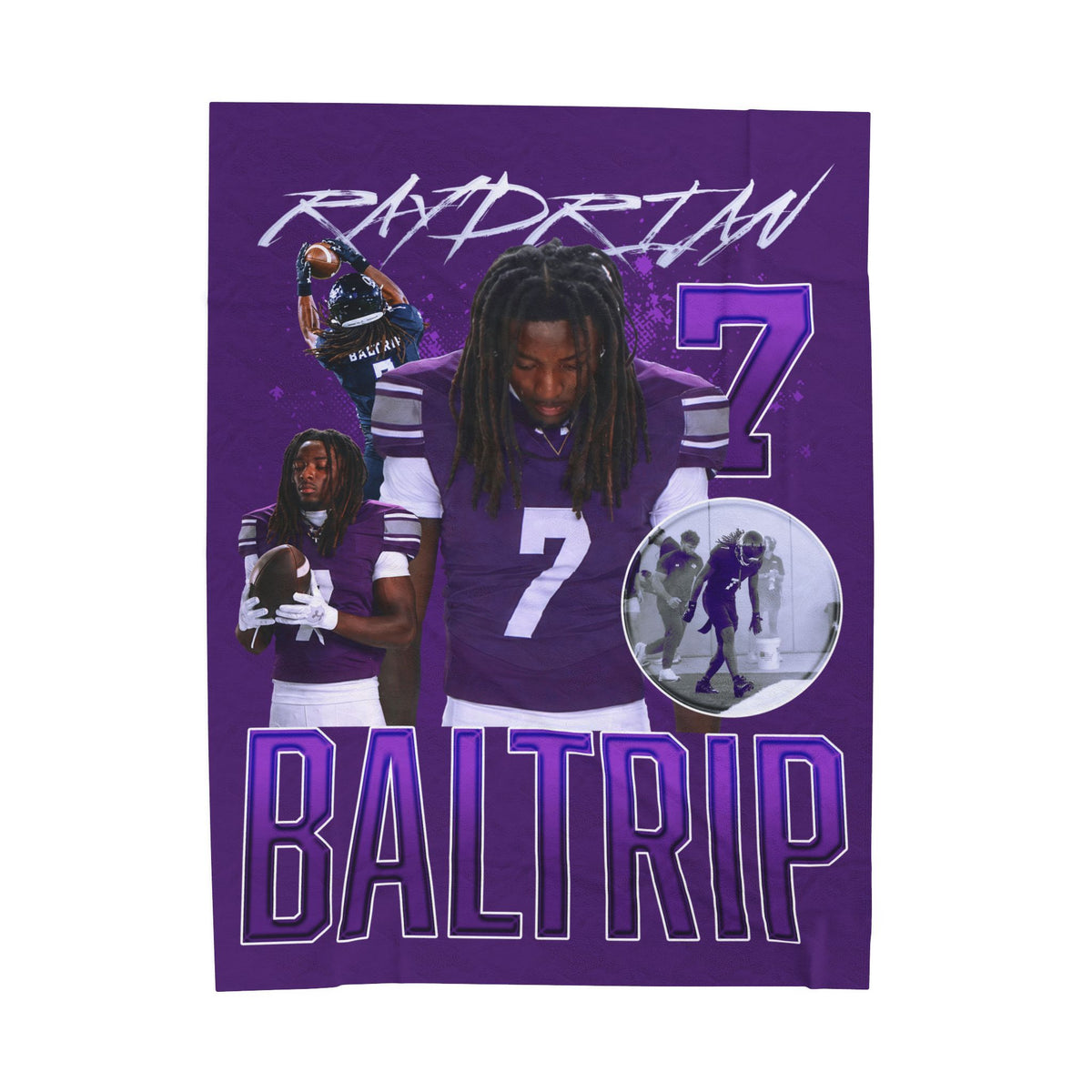 Raydrian Baltrip 60"-80" Plush Blanket