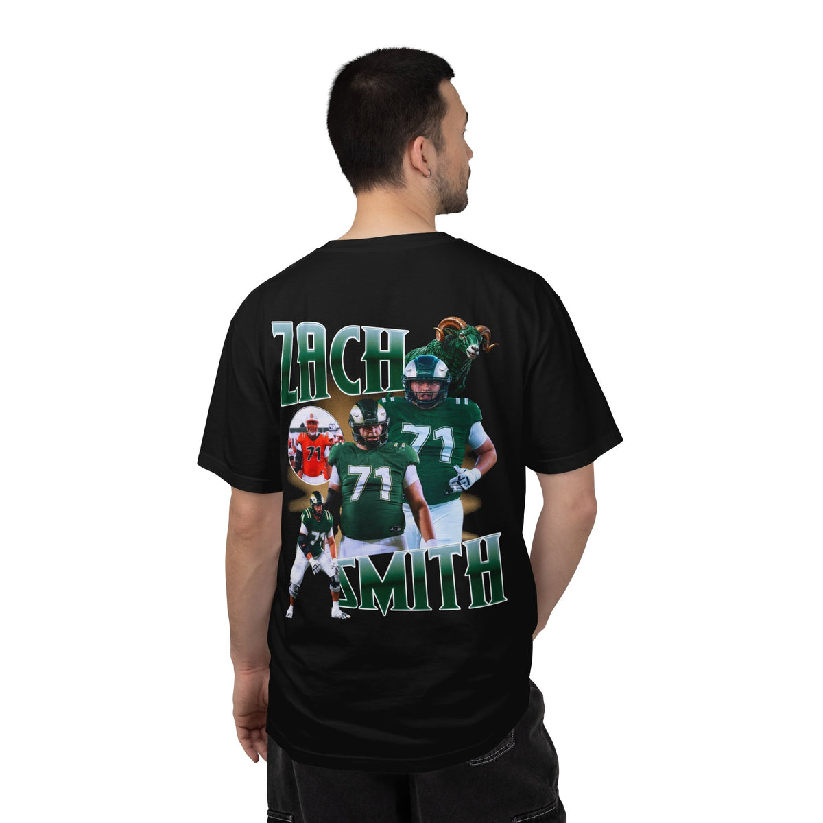 Zach Smith Logo Front & Back Premium Tee