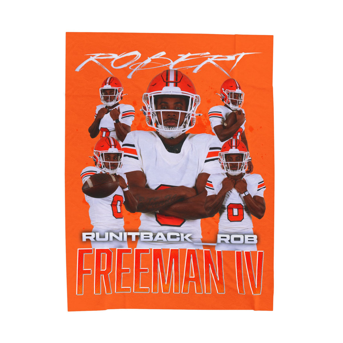 Robert Freeman IV 60"-80" Plush Blanket