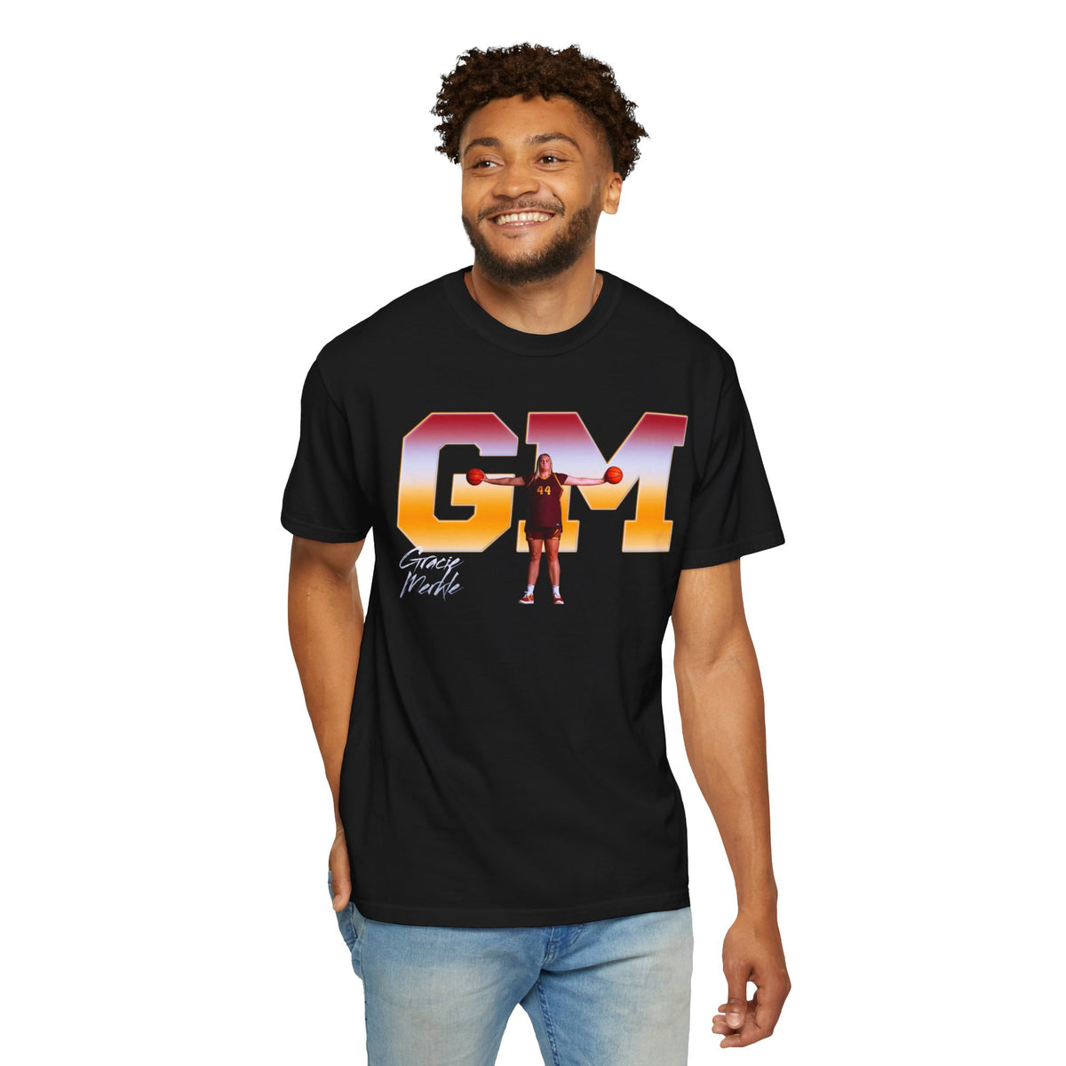 Gracie Merkle Big Initials Premium Tee