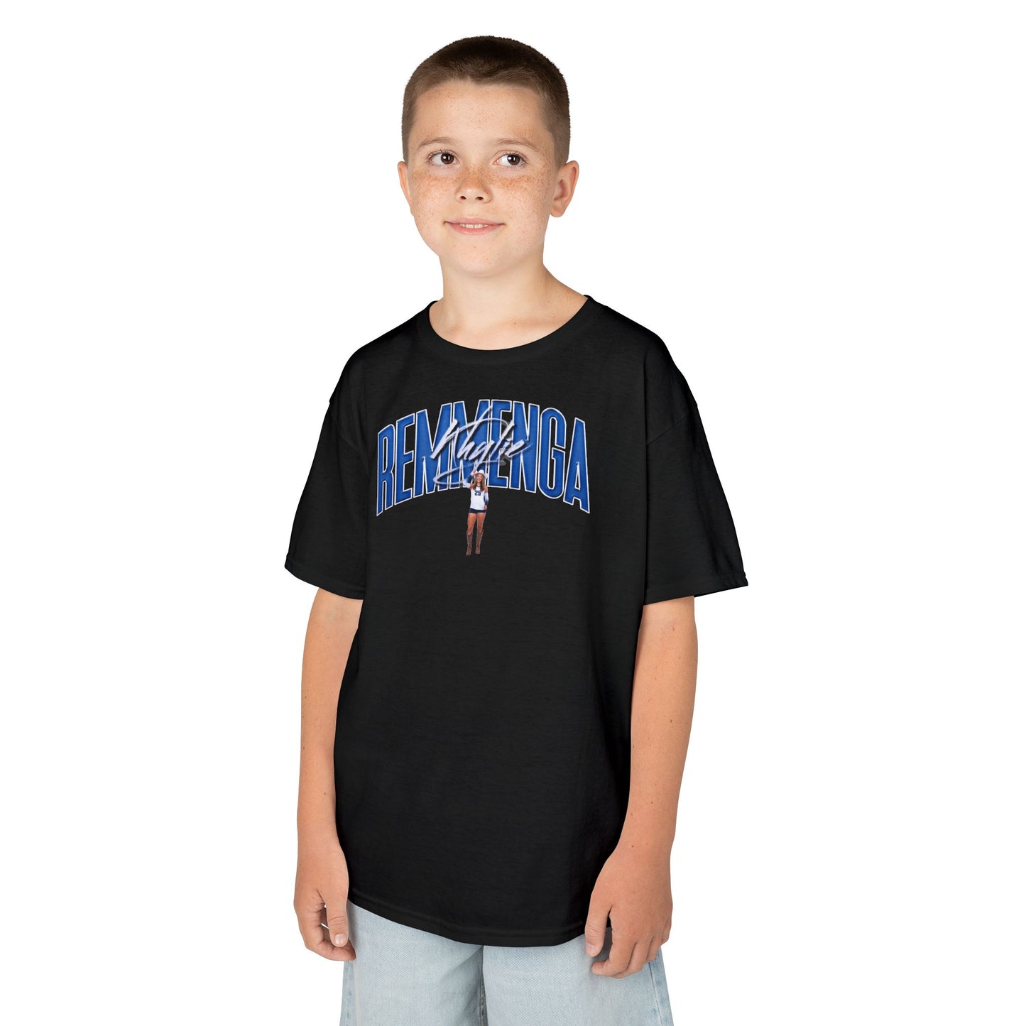Khylie Remmenga Curved Combo Colored Kids Tee