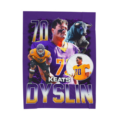 Keats Dyslin 60"-80" Plush Blanket